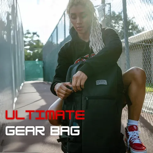 Vista 2 de Superare Gear Bags - Bolsa de lona para gimnasio, mochila, bolsa de mano para MMA, bolsa de boxeo para gimnasio atlético, Enorme, Carico, Diario