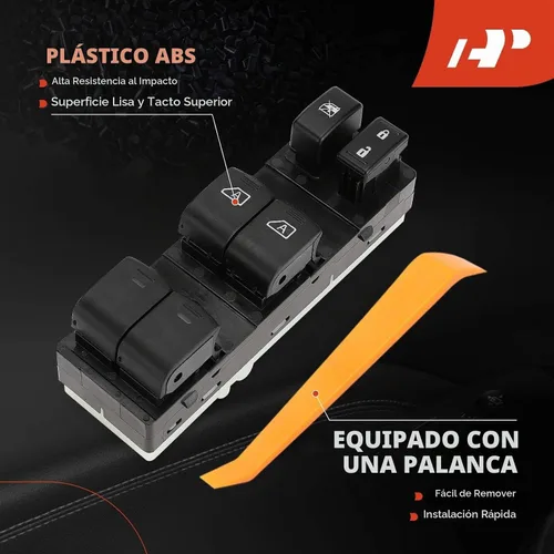 Vista 5 de A-Premium Interruptor de elevalunas eléctrico delantero izquierdo del lado