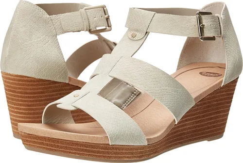 Vista 7 de Dr. Scholl's Shoes Sandalia de plataforma de cuña para mujer Barton