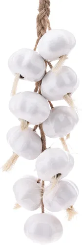 Vista 8 de Gresorth Corona de verduras artificiales para decoración de chile falso, 5 5 Cuerdas