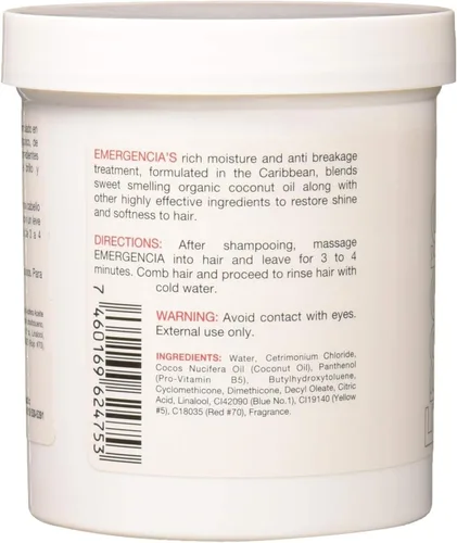 Vista 2 de Emergencia Tratamiento capilar intenso profundo 16 oz