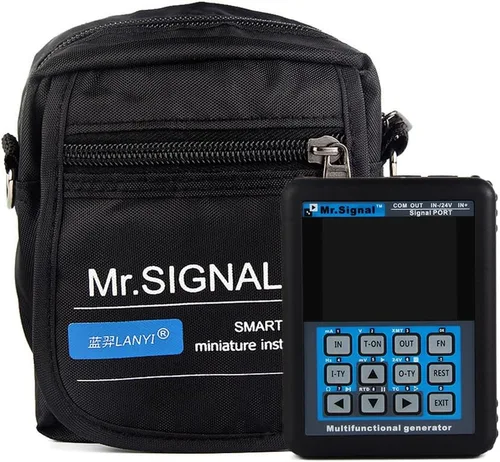 Vista 5 de Fuente 4 ~ 20mA/0 ~ 10 V Generador de Señal actual, PLC Válvula Simulador de calibración