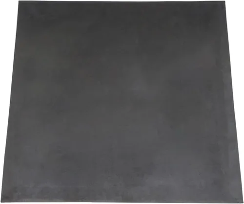Vista 4 de Guardabarros de 24" x 24" negros para camión semirremolque y remolque, de goma resistente - 1 par