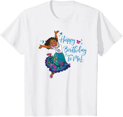 Vista 25 de Disney Camiseta Encanto Mirabel Madrigal ¡Feliz cumpleaños a mí! Negro