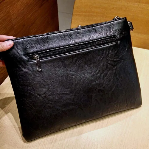 Vista 6 de Remache de moda para mujer, bolso de embrague de cuero PU, bolsos de mensajero cruzados, bolso de hombro femenino, embragues de muñeca