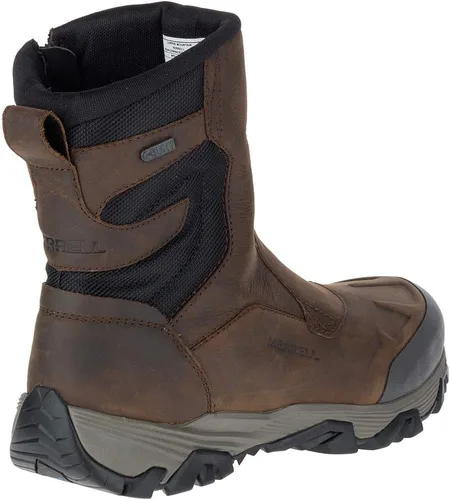 Vista 8 de Merrell Coldpack Ice, Botas de nieve polares impermeables de hombre con cremallera de 8 pulgadas