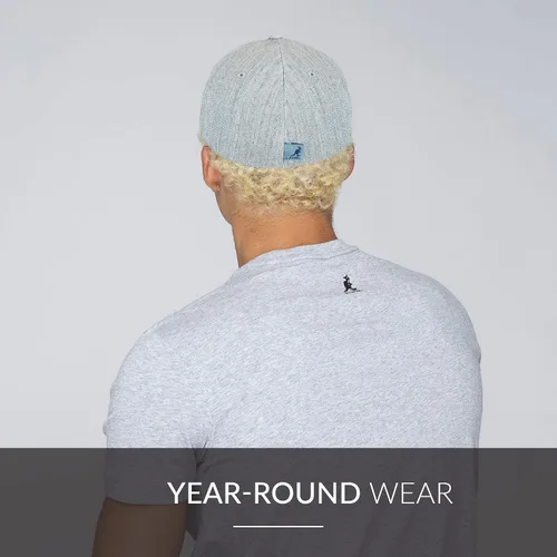 Vista 6 de Kangol Béisbol Flexfit de lana para hombre y mujer