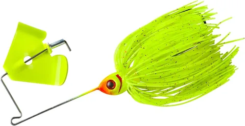 Vista 24 de Booyah Pond Magic Señuelo de pesca de róbalo con hoja giratoria para aguas pequeñas