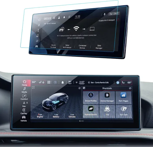 Vista 32 de Protector de Pantalla de Coche para 2015 2016 2017 2018 2019 Cadillac CTS Accesorios Navegación Pantalla Táctil Protector de Película de Vidrio