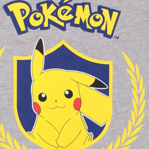 Vista 5 de Pokemon Camiseta de Pikachu Game para mujer, con manga de rayas y manga de rayas universitarias
