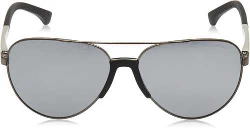 Vista 2 de Emporio Armani EA2059 30106G - Lentes de sol piloto mate Gunmetal EA2059 Catego 2402in Metálico Mate 6115140