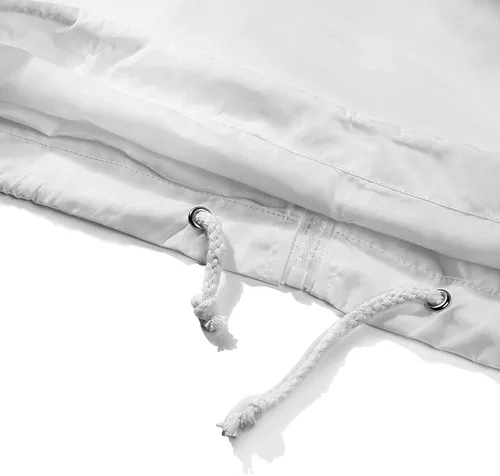 Vista 6 de Chaqueta rompevientos Aitfineism para hombre, liviana, con capucha y cordón