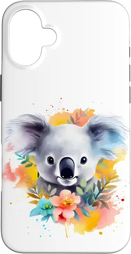 Vista 23 de Funda Koala con flores de eucalipto para iPhone 17