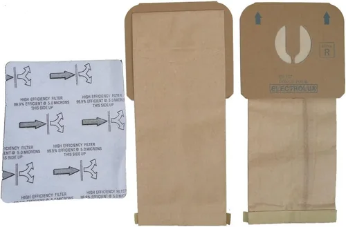 Vista 3 de 18 bolsas de repuesto EnviroCare diseñadas para adaptarse a bolsas de vacío Electrolux Renaissance Micro Filtration Style R + 3 filtros