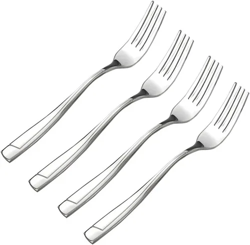 Vista 5 de Cand Tenedores de cena de acero inoxidable de 16 piezas, 8 pulgadas