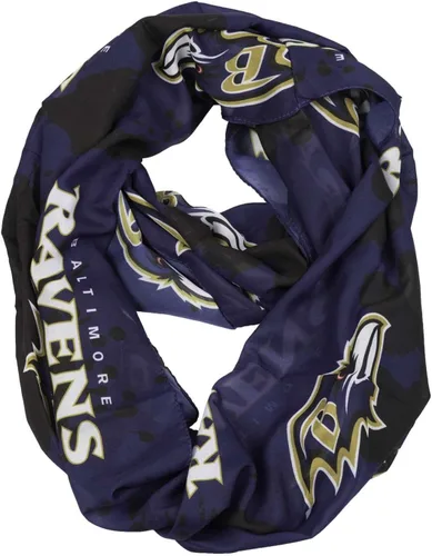 Vista 3 de Littlearth NFL unisex-adult Silky Splatter Print Infinity Scarf marino