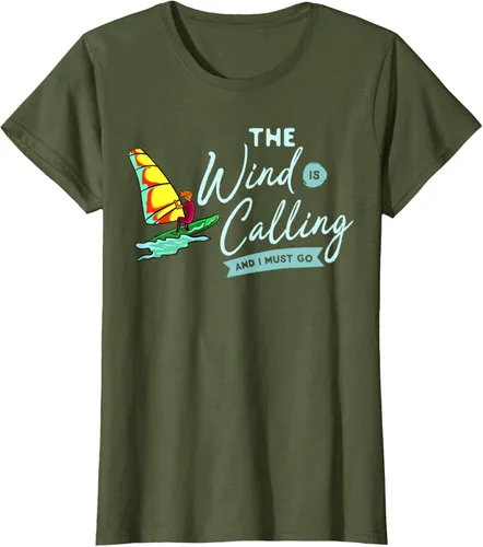 Vista 90 de Windsurfing Board Camiseta Windsurfer, Negro