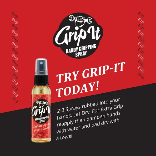 Vista 7 de Grip-iT - Spray de agarre de mano mejorado, agarre de poste y agarre de tenis - Reemplazo de tiza líquida - Complementa tu cinta de agarre de tenis