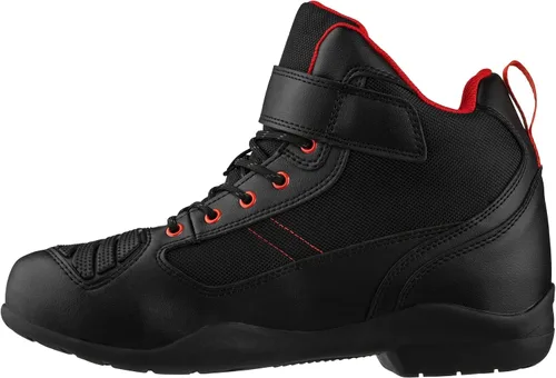 Vista 3 de CALTO Zapatos de elevación invisibles para hombre con aumento de altura Botas de cuero ligeras con cordones de alta calidad para motocicleta, 3.2