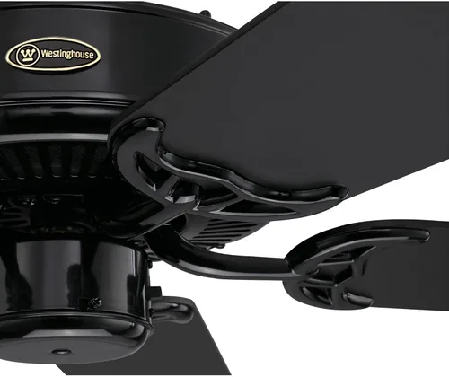 Vista 3 de Westinghouse 7303800 Contractor's Choice - Ventilador de techo, 52 pulgadas, color negro