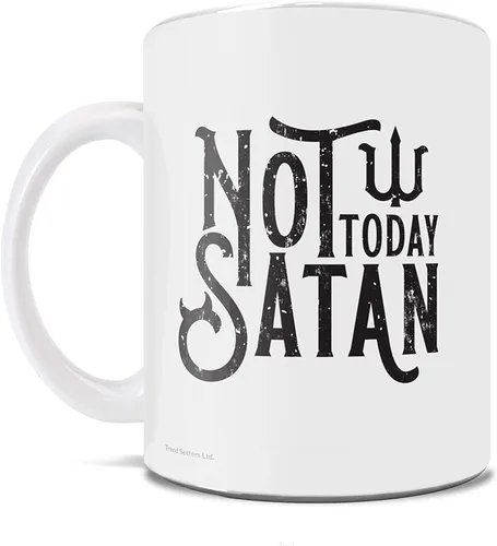 Vista 382 de Trend Setters Friends the Television Show – 25 años – Mercancía oficial – Taza de café o té de cerámica blanca de 11 onzas – perfecta para regalar