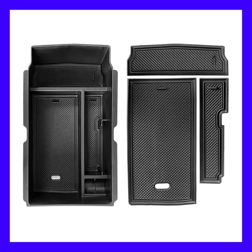 Vista 8 de 2 piezas 2024 2025 2026 Honda CR-V CRV CRV Accesorios híbridos Bandeja organizadora de consola central para Honda CR-V 2025 2024 2023 Organizador