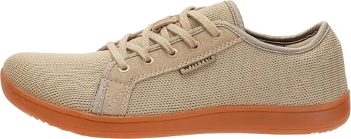 Vista 2 de WHITIN - Zapatos deportivos minimalistas para mujer de suela plana, tenis de moda de horma ancha, con sensación de ir descalza