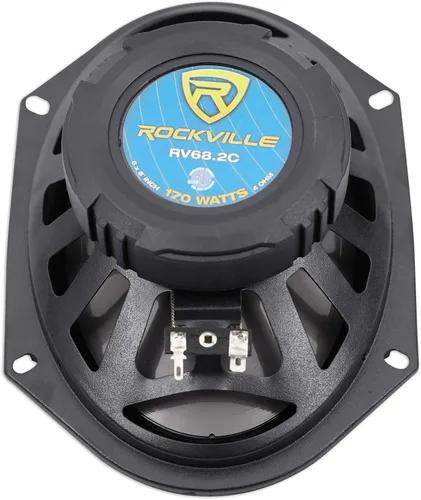 Vista 2 de Rockville 2 Pares RV68.2C 6x8/5x7 Componente Altavoces para Coche 1800 vatios/340w RMS CEA