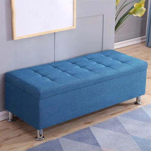 Vista 3 de Storage Benches Rectangular Sofa Stool Shoeshine Stool Bedside Stool Multifunctional Storage Storage Stool Dressing Room Fitting Room Stools Shoes