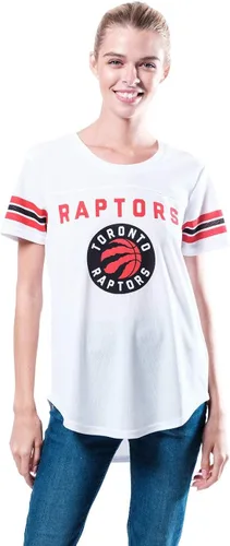 Vista 23 de Ultra Game - Camiseta de malla súper suave oficial de la NBA para mujer
