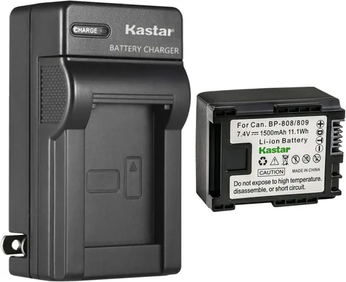 Vista 8 de Kastar - Cargador de batería de pared para Canon VIXIA HF M300 HFM300, VIXIA HF M301 HFM301, VIXIA HF M306 HFM306, VIXIA HF M40 HFM40, VIXIA HF M41