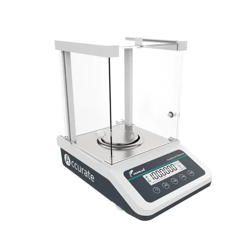 Vista 8 de JOANLAB FA1204N Balanza analítica, 4.23 oz x 0.1mg Calibración dual 120g capacity, internal & external calibration, 0.0001g high-precision lab
