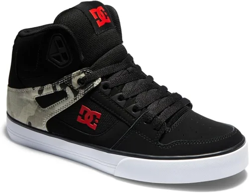 Vista 22 de DC Pure High Top WC - Zapatos de skate para hombre Negro