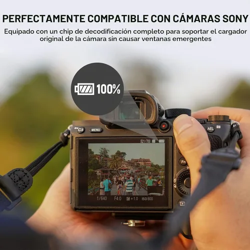 Vista 11 de NEEWER Batería de repuesto NP-FZ100 de 2400mAh compatible con Sony