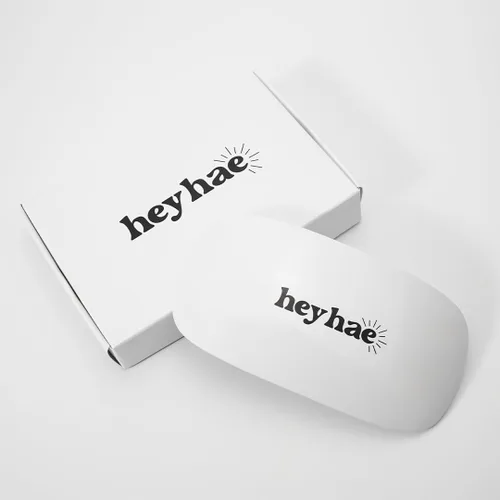 Vista 2 de heyhae Lámpara LED UV para tiras de uñas de gel semicuradas, esmalte de gel, capa superior, luz UV ligera portátil de 6 W, portátil, de secado rápido
