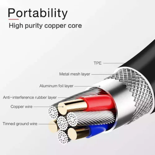 Vista 5 de Marg Cable de carga USB Cable de carga para Edifier M260 MP260 M5 Extreme Connect Altavoz Bluetooth portátil