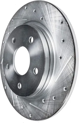 Vista 316 de Detroit Axle - Rotores de freno delantero para 04-13 Mazda 3 Rotores de frenos de disco 06-15 Mazda 5 Reemplazo: Rotor regular delantero de 11.81