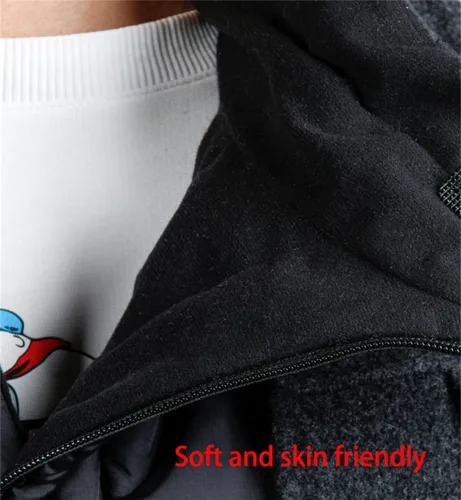 Vista 8 de SXLINGDO Bufanda de cuello de invierno para motocicleta, para hombre, protector contra el viento, protector de pecho, calentador de cuello
