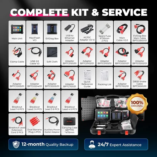 Vista 8 de Autel MaxiSYS MS909EV: 205 Igual que MS908S PRO II OBD2 Escáner de diagnóstico de coche, servicio de 38+, prueba activa, diagnóstico de todo