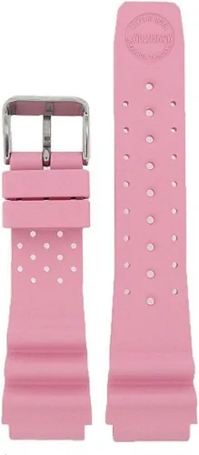 Vista 3 de St. Moritz Momentum - Correa de reloj de goma hiper natural de 0.55 pulgadas para St. Moritz Mini Dive Watch para mujer