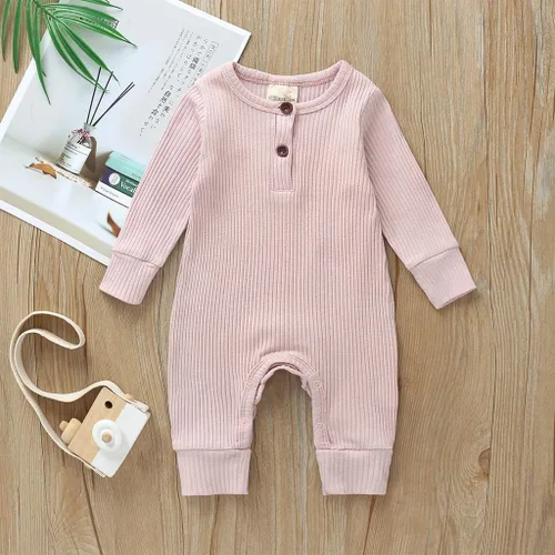 Vista 3 de Kuriozud Mameluco de una pieza para recién nacido, unisex, con botones, para bebé y niña