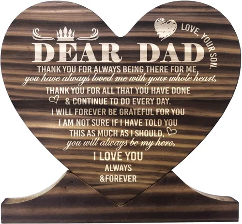 Vista 7 de Letrero de madera con texto en inglés "Thank You Being The Mom You Didn't Have to be and Loving Me As Your Own", placa de madera de regalo, corazón