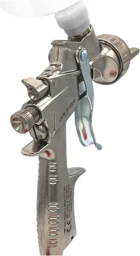 Vista 6 de ANI F1/N-Super/S HVLP Pistola de aire comprimido para automoción - Pistola pulverizadora de aire con boquilla de acero inoxidable, peso ligero