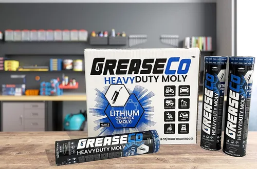Vista 9 de Tubos de grasa moly resistente, 10 cartuchos para pistola de engrase Eje Bola y junta 5ta rueda 3% molibdeno automotriz tractor junta
