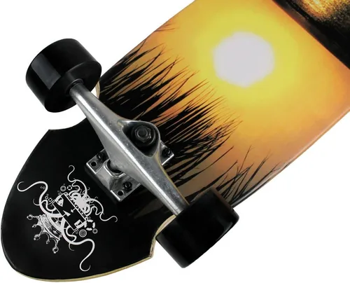 Vista 3 de Moose Krown Kicktail Longboard Completo