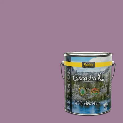 Vista 2 de Rodda Paint CASCADIA ZERO - Pintura plana e imprimación para interiores en uno, cuarto de galón, rosa Mullen