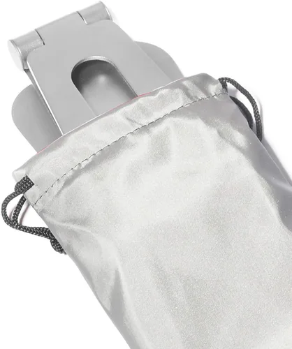 Vista 5 de Soporte de visualización PRO compatible con soporte de escritorio Microsoft Surface Duo que es ajustable, portátil, duradero hasta pantallas de 13