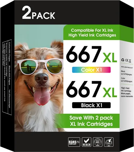 Vista 7 de Cartucho de tinta 245XL compatible con Canon 245XL tinta negra