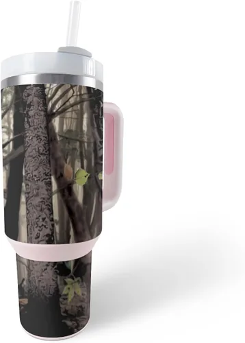 Vista 33 de MightySkins Skin - Vaso de vinilo compatible con Stanley The Quencher H2.0 FlowState de 40 onzas, Swirly, protectora, duradera y única, fácil