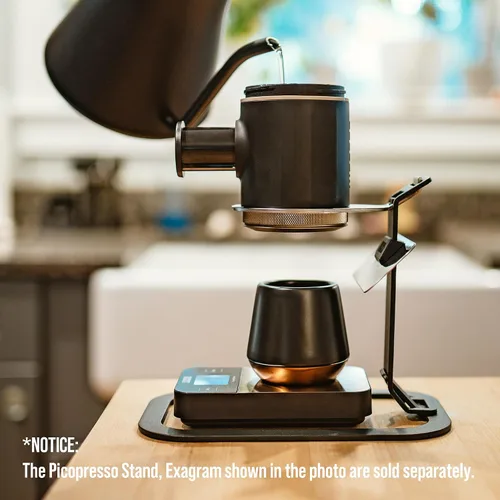 Vista 4 de WACACO Picopresso - Cafetera portátil de nivel profesional, portafiltro
